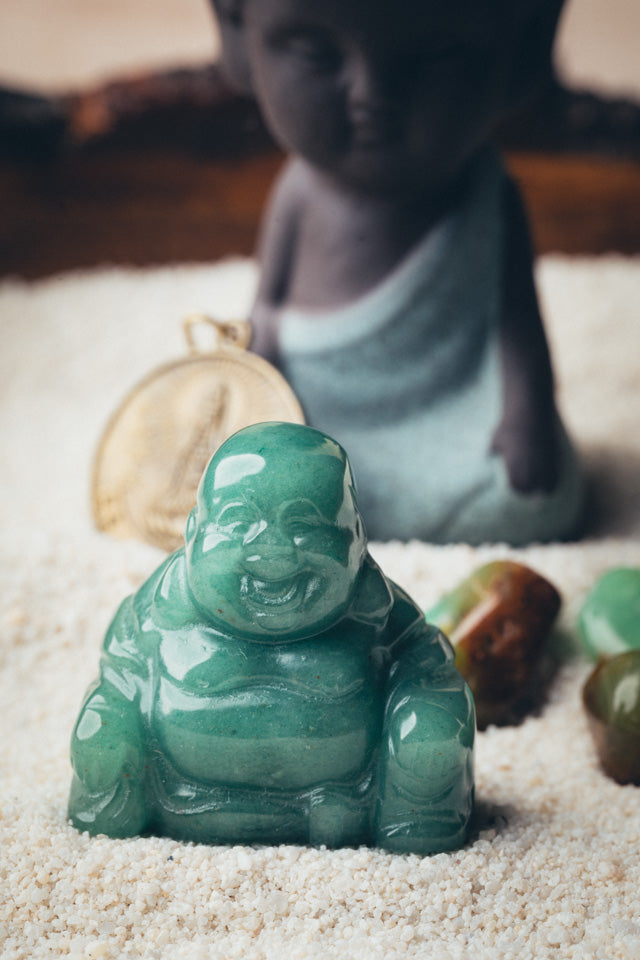 Aventurine Buddha