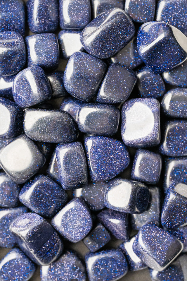Blue Sandstone Tumbled Stone