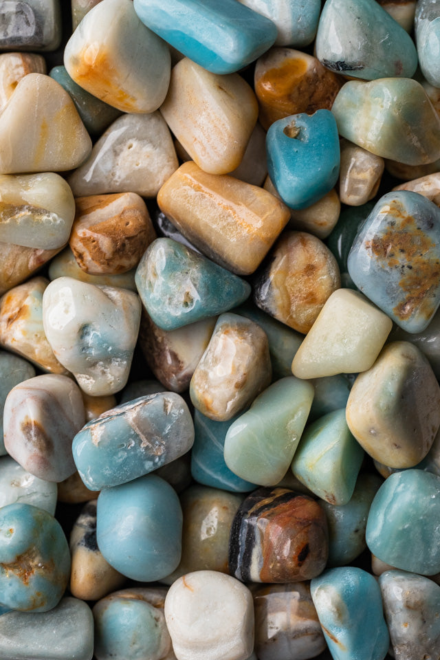 Caribbean Calcite Tumbled Stone