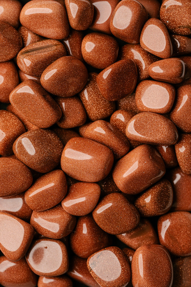Gold Sandstone Tumbled Stone
