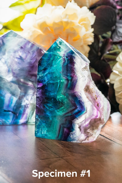 Rainbow Fluorite Tower