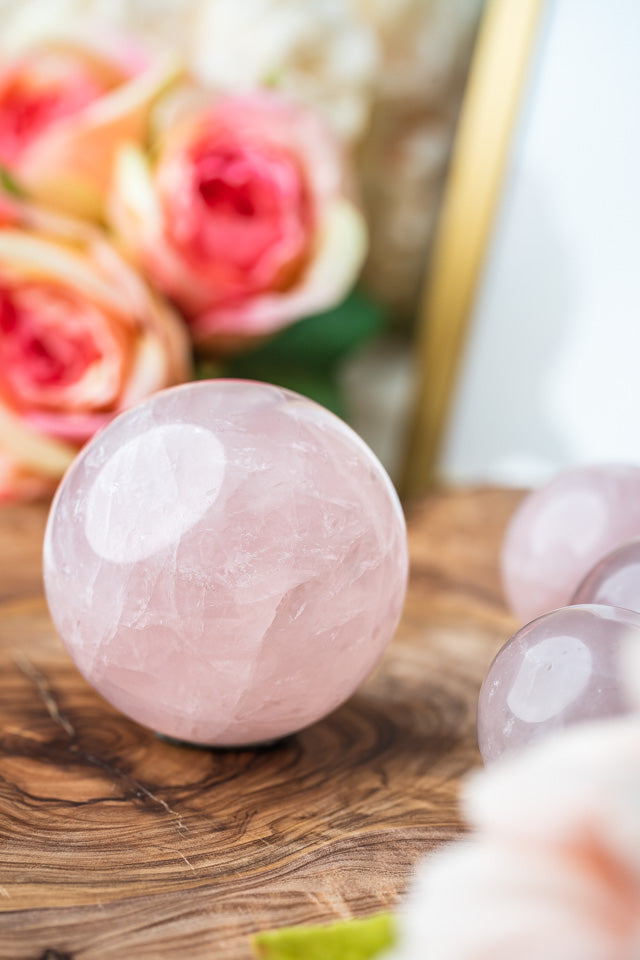 Rose Quartz Sphere