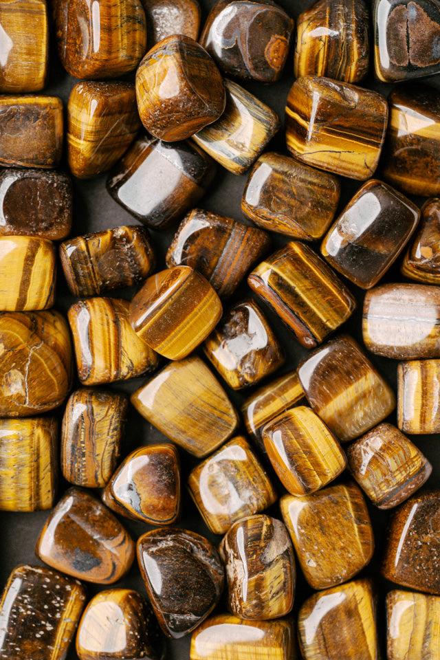 Tiger Eye Tumbled Stone